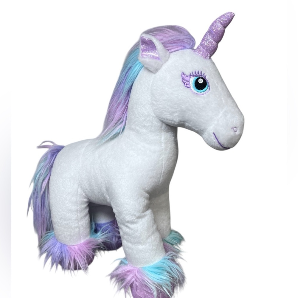 Teal Eyes Build A Bear Enchanted Unicorn Fairy Friend 2020 Butterfly Foot 16"